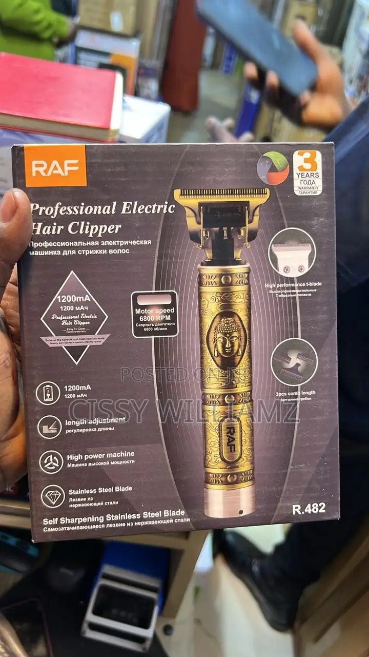 Hair Clipper Raf Rechargeable Electric Hair Clipper