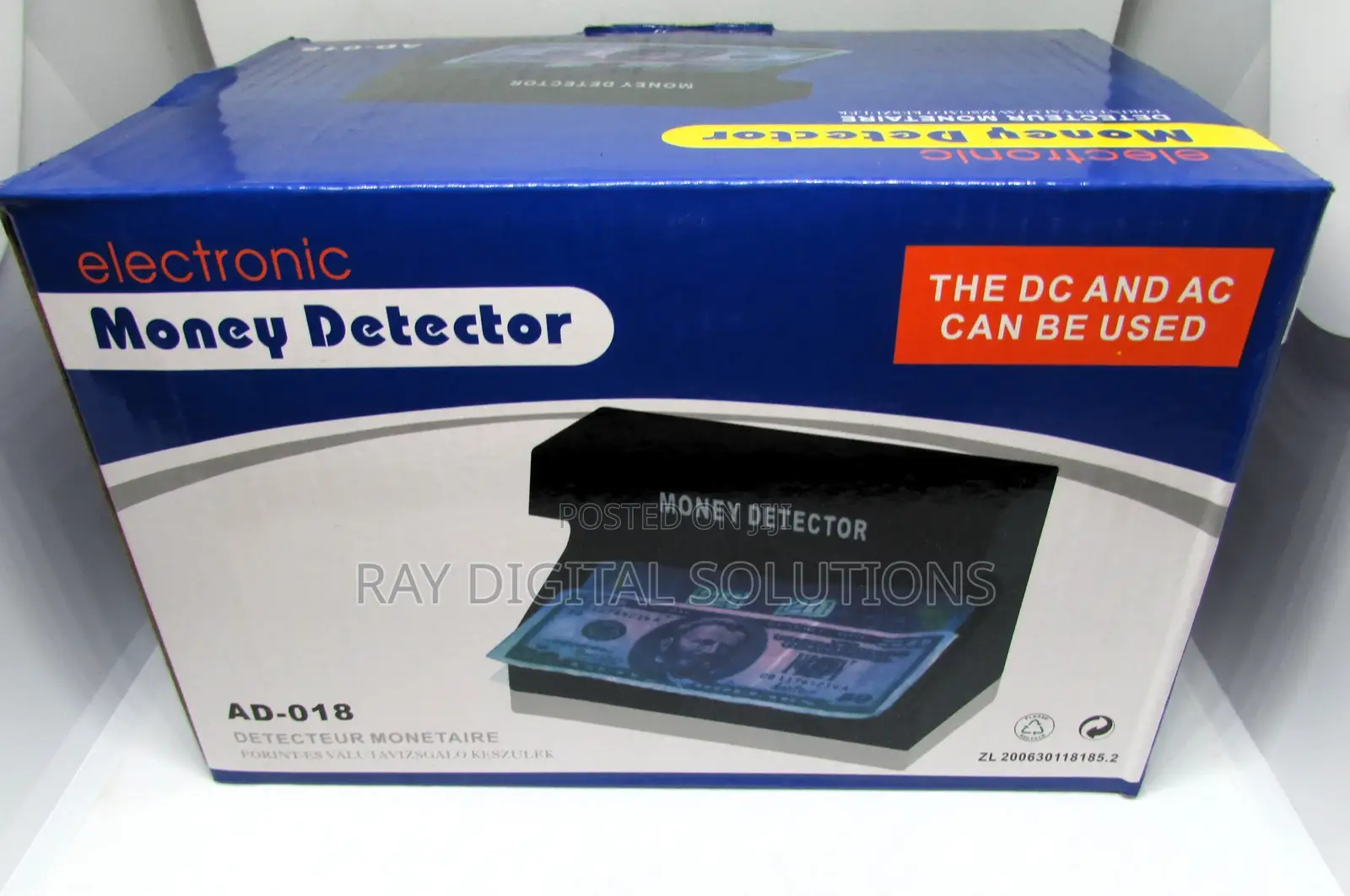 Uv Light Fake Money Detector Cheap Counterfeit Notes Checker
