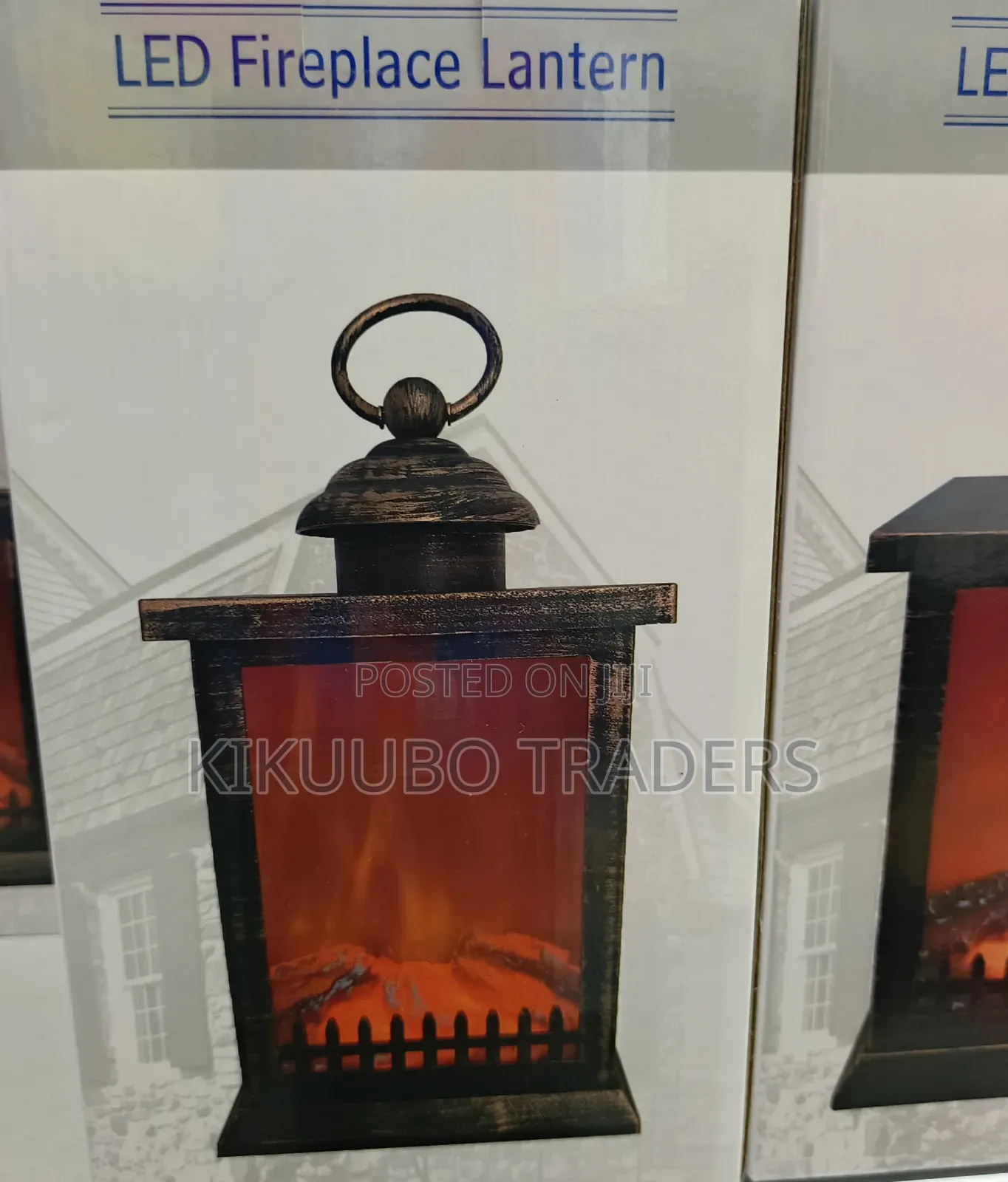 Led Fireplace Lantern