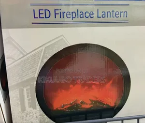 Led Tabletop Fireplace Lantern