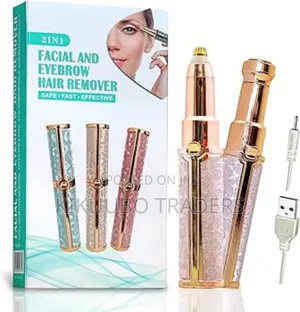 Rechargeable Eyebrow Facial Hair Trimmer for Women