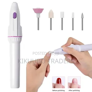 Professional Pen Shape Nail Drill Art File Electric Manicure Set
