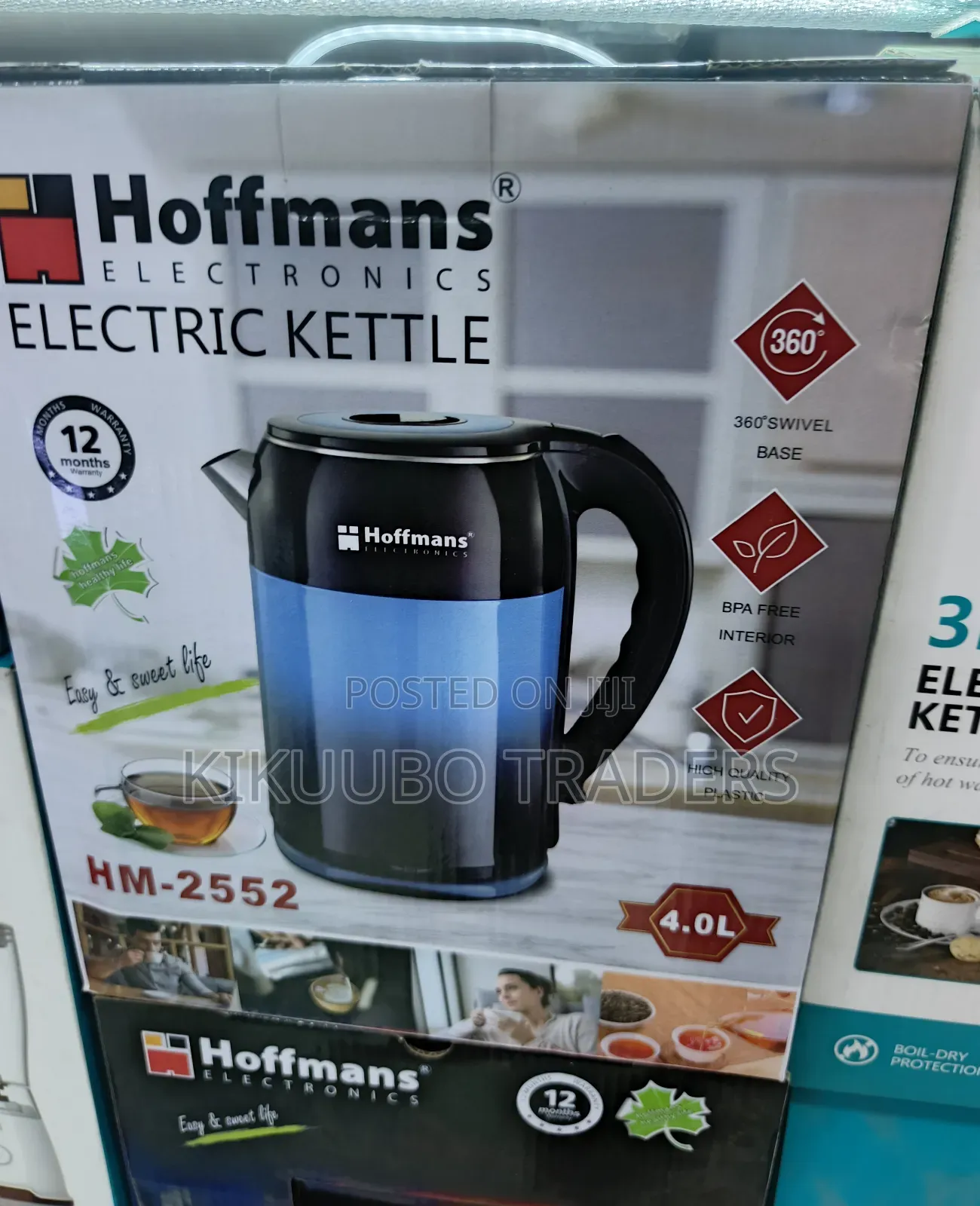 Hoffman 4l Electric Water Kettle