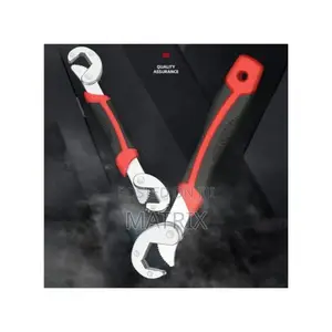 Wiseup Self Tightening Universal Wrench Adjustable Spanner Pipe Wrench