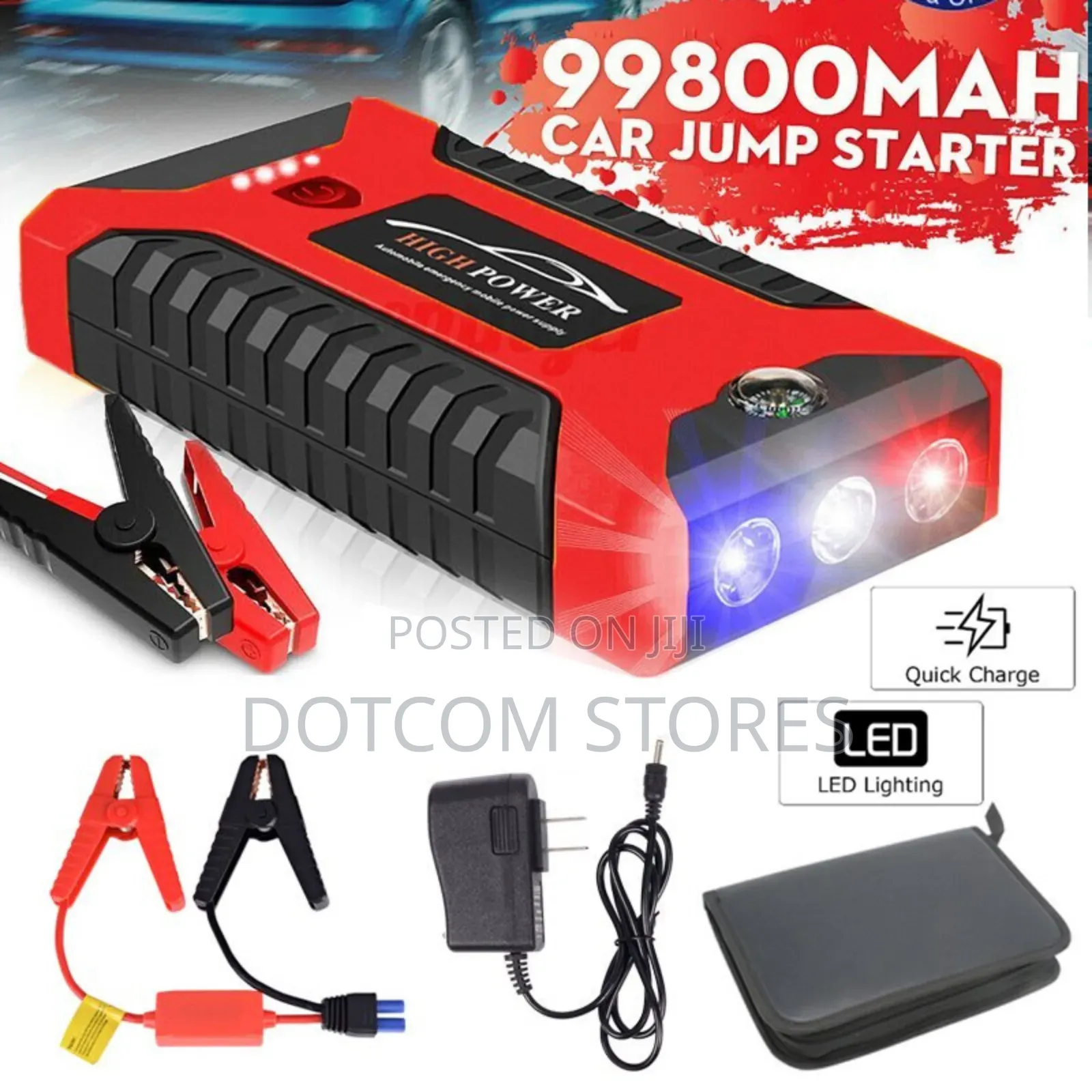 Multifunction Car Jump Starter Kit
