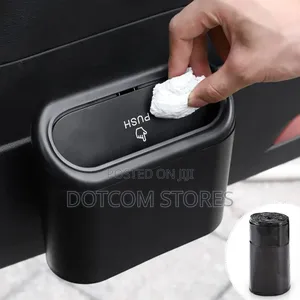 Compact, Hanging Car Trash Bin