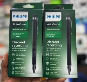Heavy Duty Philips Voicetracer Audio Recorder Pen