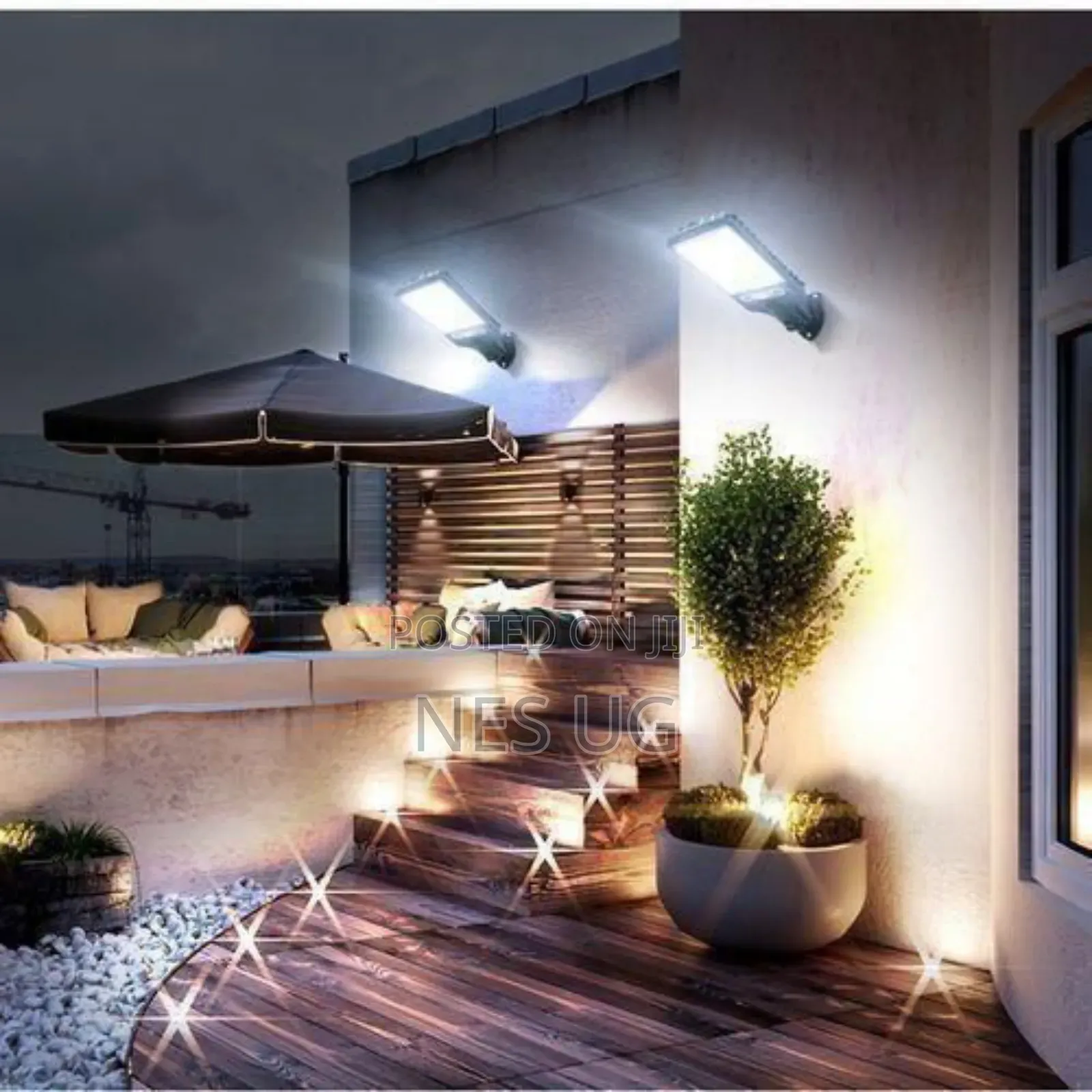 Solar Outdoor Lights With Motion Sensor and Remote Control 3 Modes