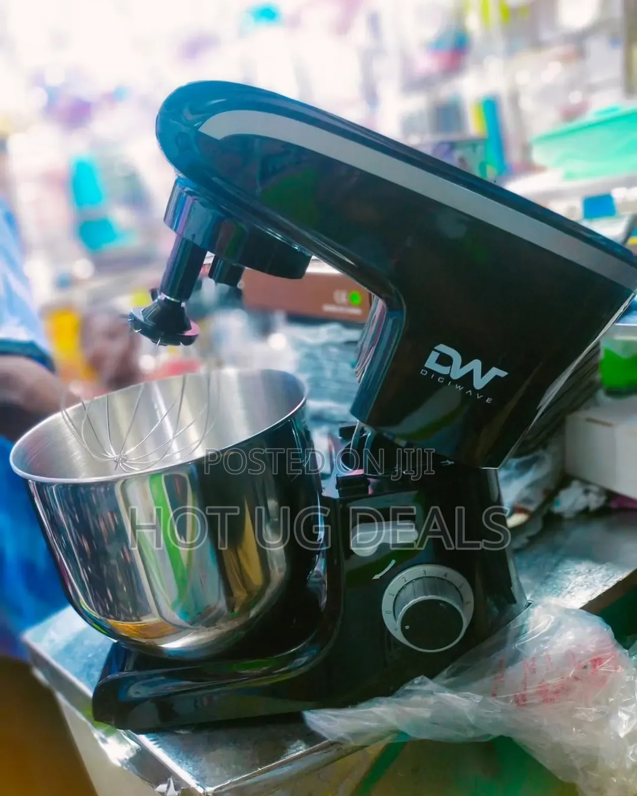 8l Electric Digiwave Stand Mixer  Dwstm-1304 - Black