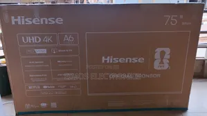 Hisense 75 Inch Smart A6 Series Crystal Clear Uhd Tv