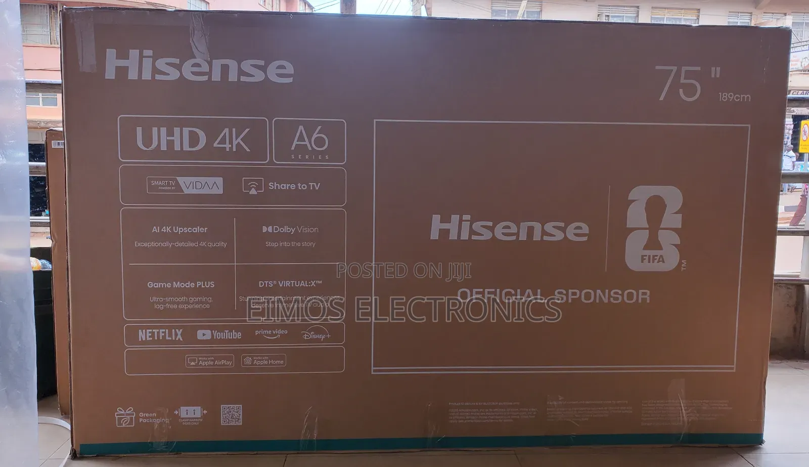 Hisense 75 Inch Smart Vida Operating Systems Tv