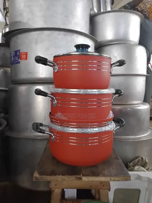 Tornado Red Cooking Pots 4pcs