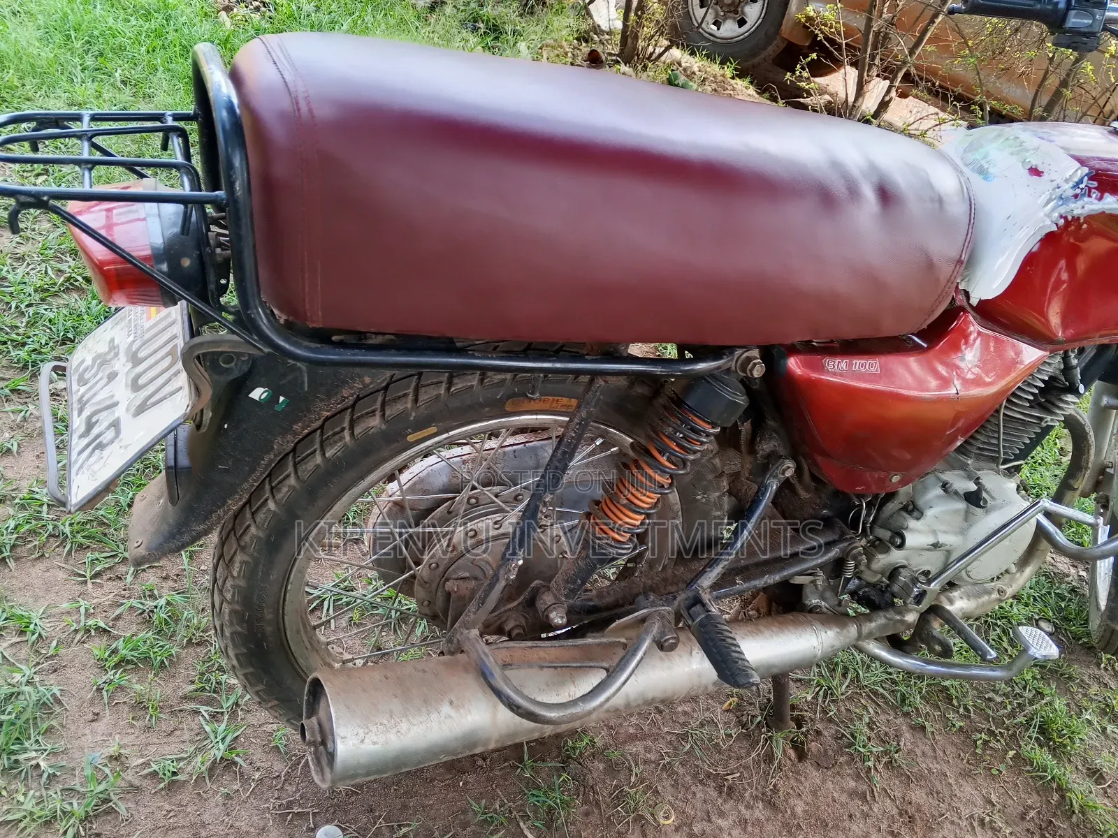 Bajaj Boxer 100 2018 Red