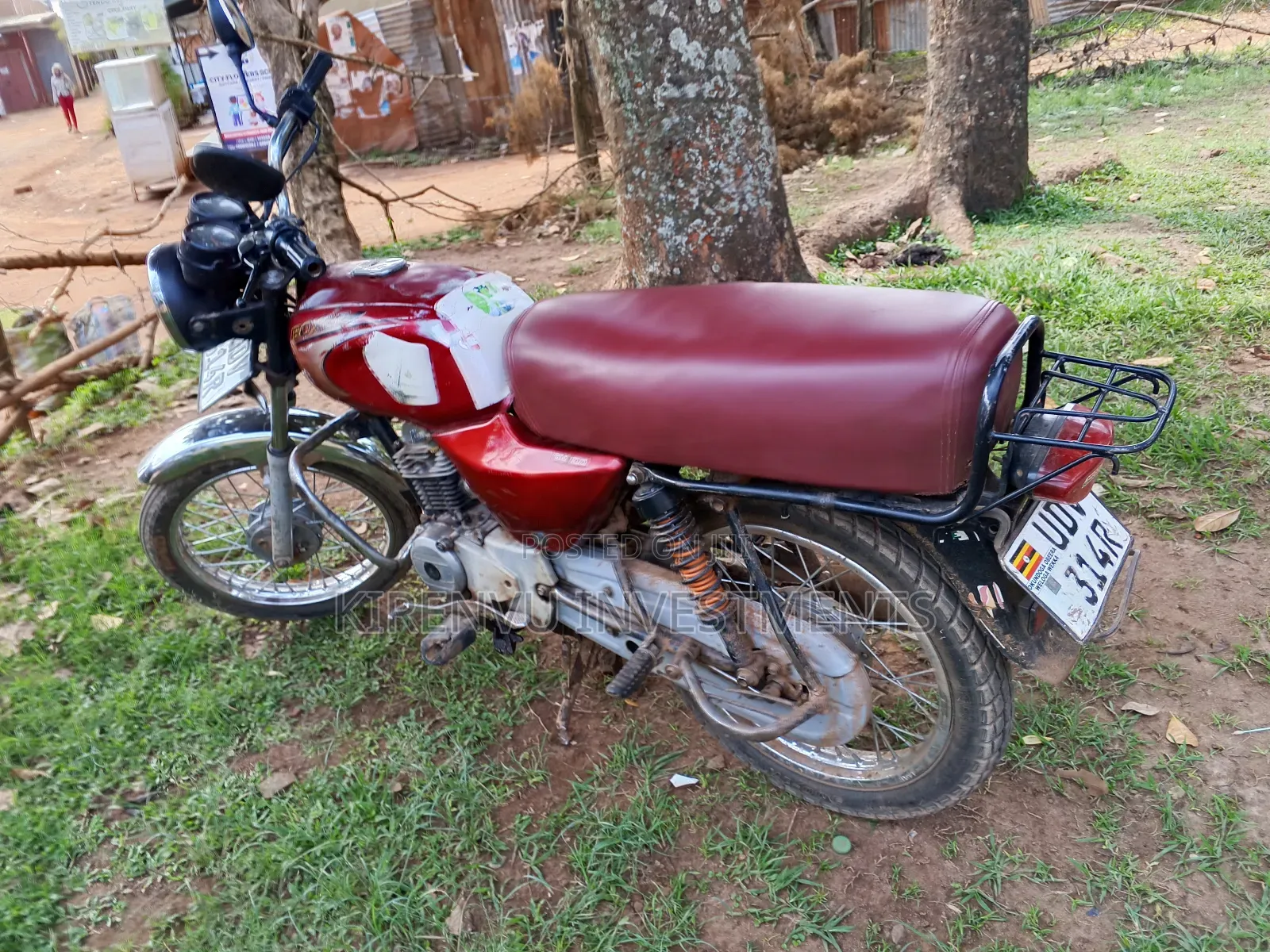 Bajaj Boxer 100 2018 Red