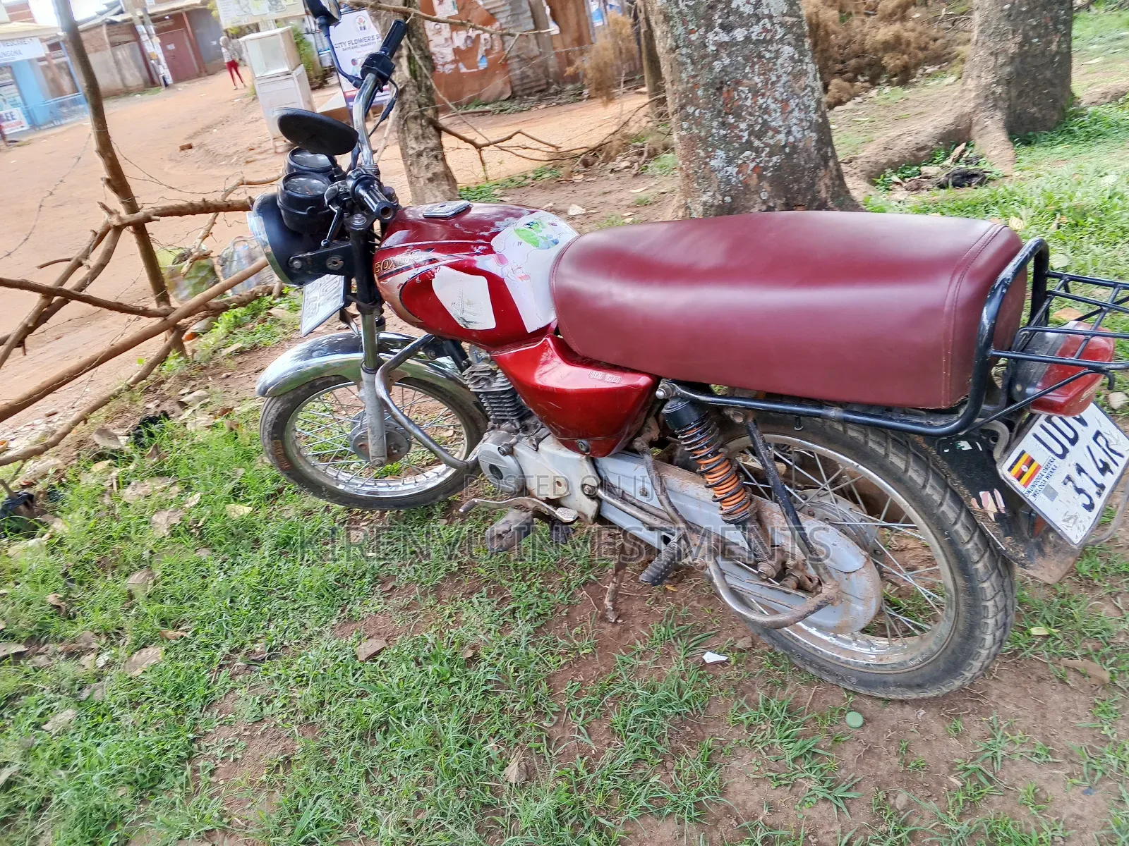 Bajaj Boxer 100 2018 Red