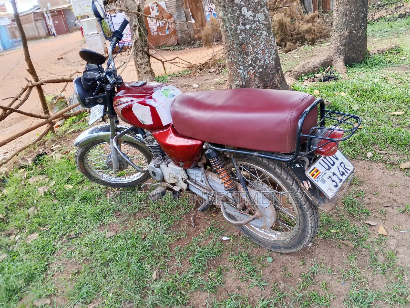 Bajaj Boxer 100 2018 Red