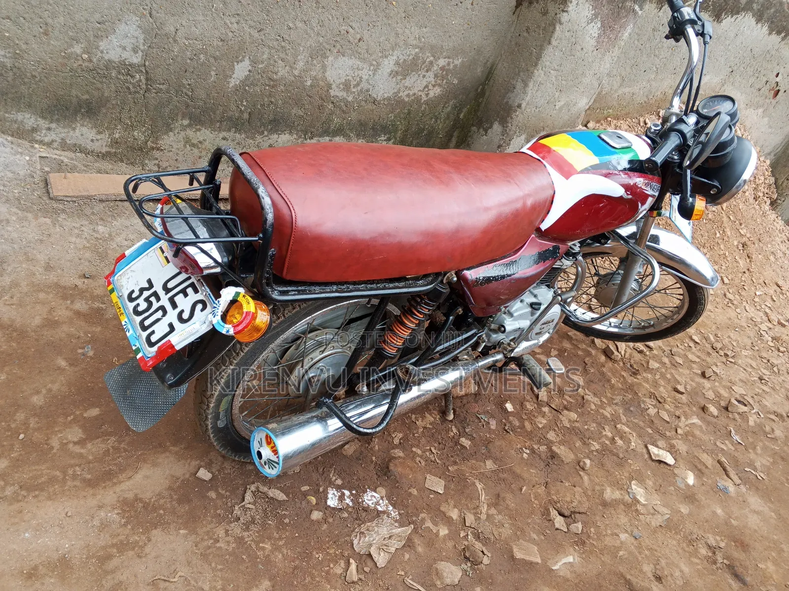 Bajaj Boxer 100 2019 Red