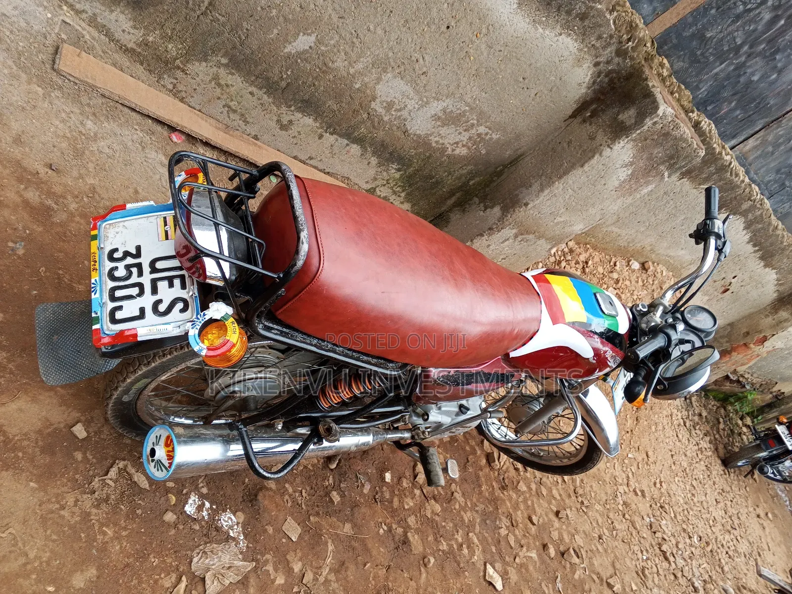 Bajaj Boxer 100 2019 Red
