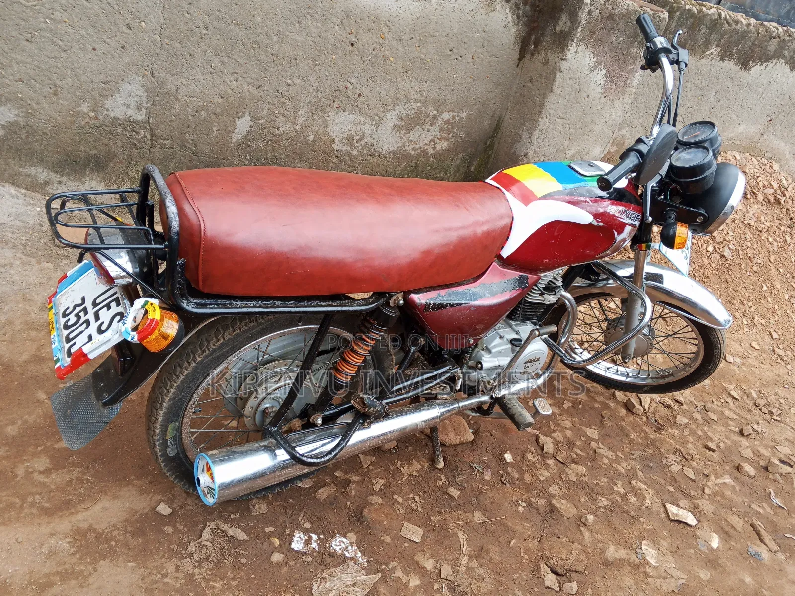 Bajaj Boxer 100 2019 Red