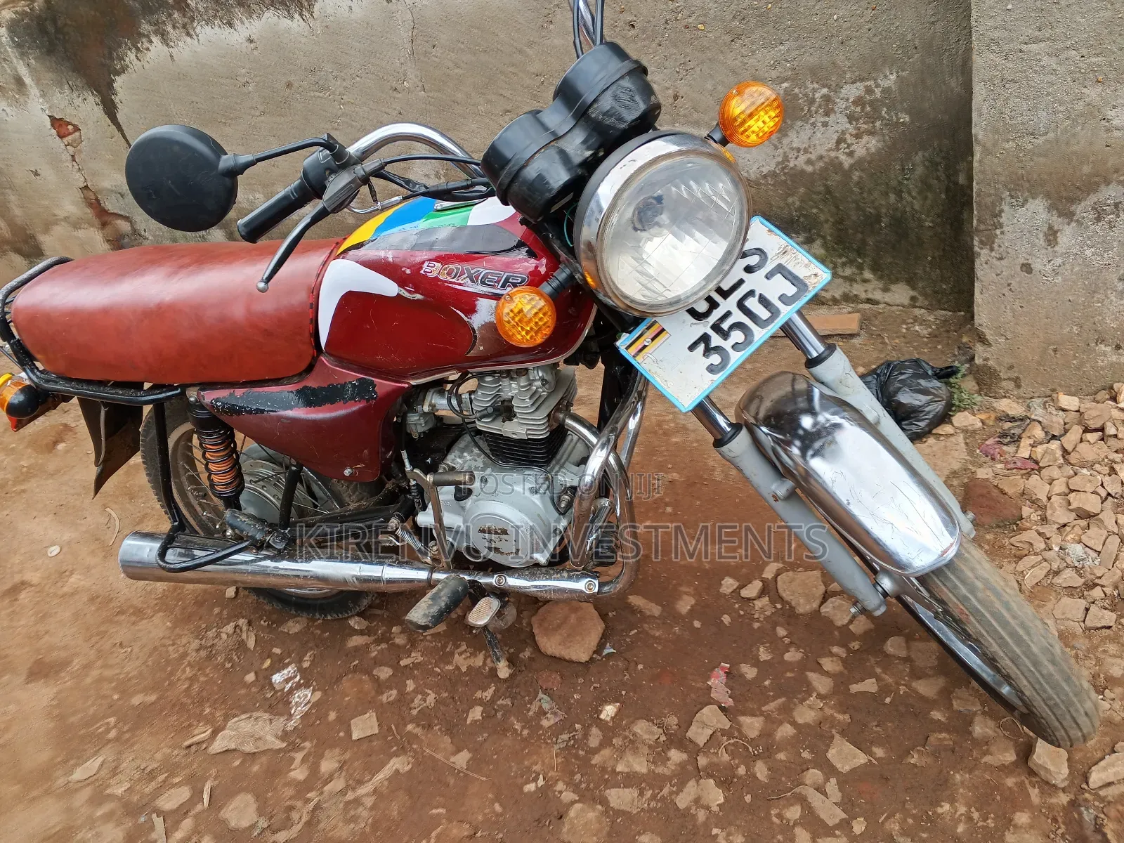 Bajaj Boxer 100 2019 Red