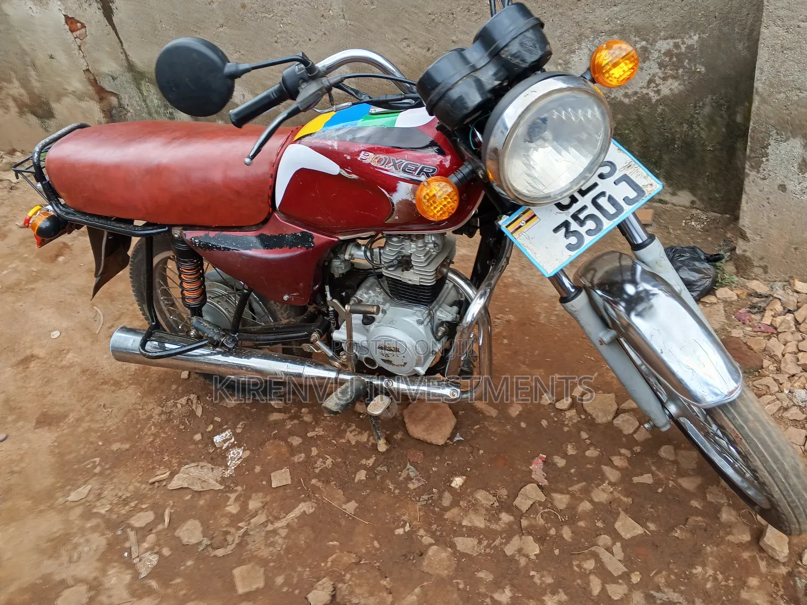 Bajaj Boxer 100 2019 Red