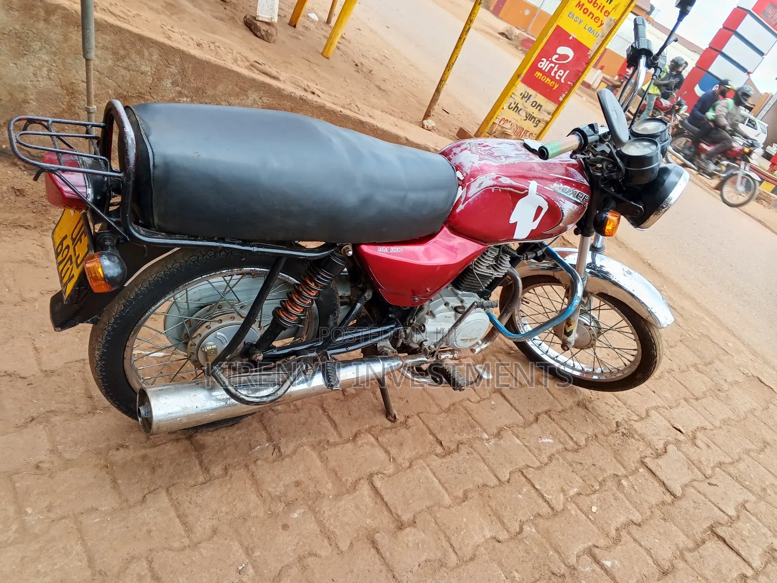 Bajaj Boxer 100 2018 Red