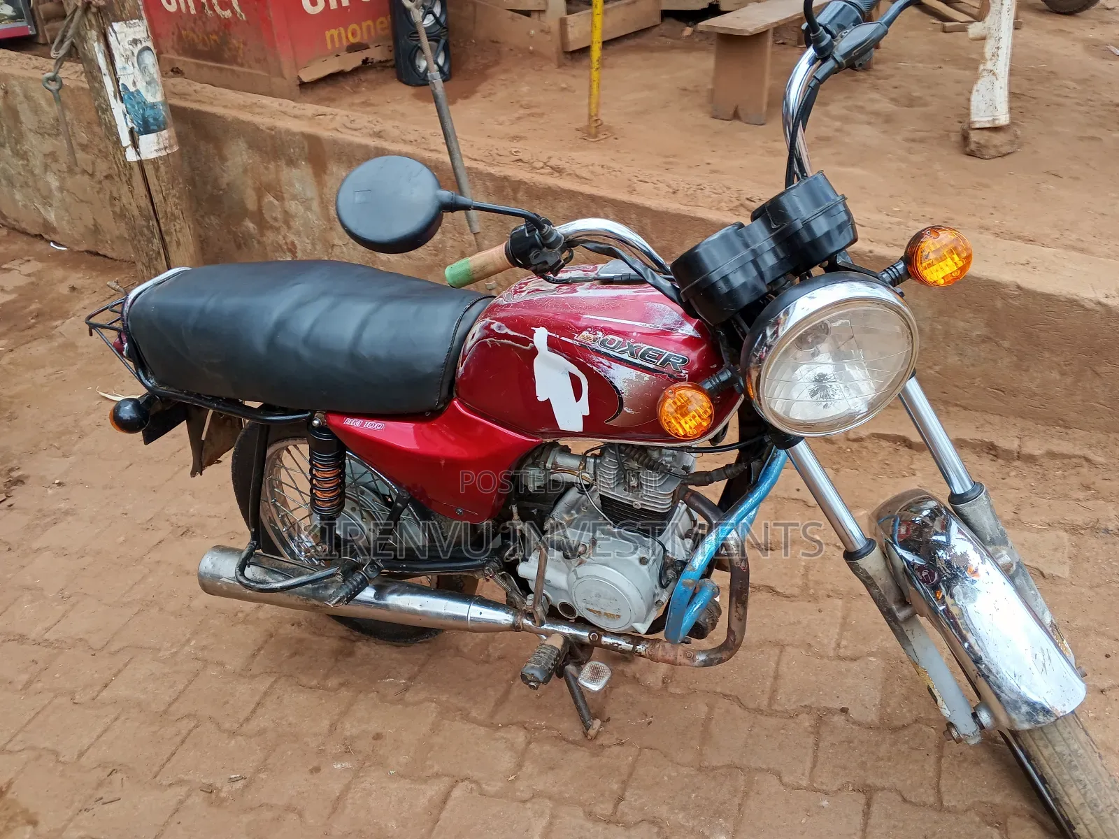 Bajaj Boxer 100 2018 Red