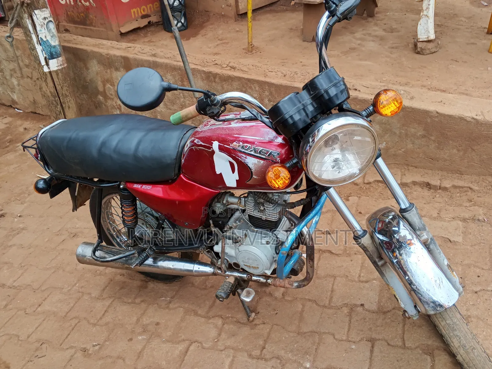 Bajaj Boxer 100 2018 Red
