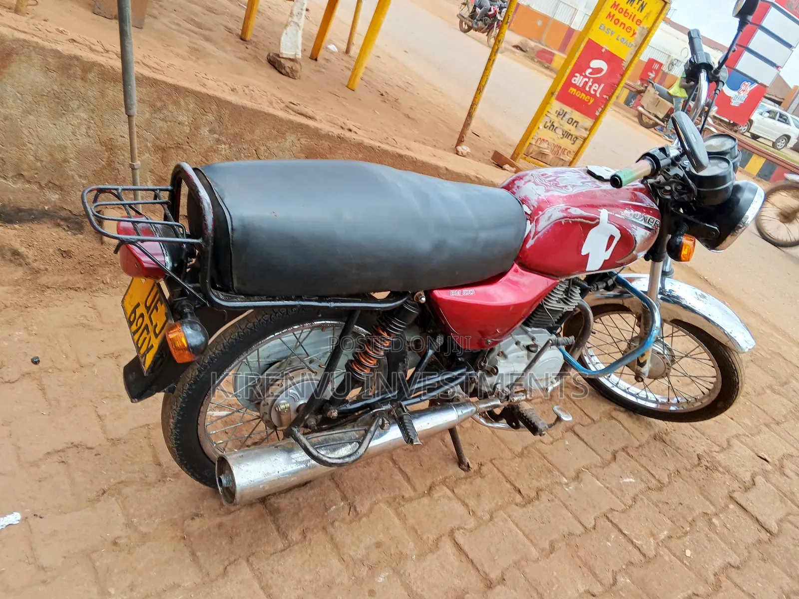 Bajaj Boxer 100 2018 Red