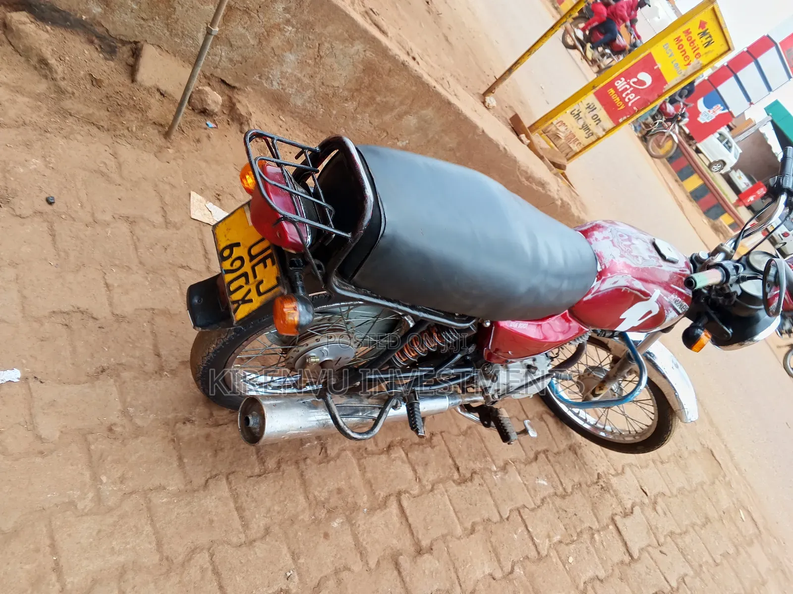 Bajaj Boxer 100 2018 Red