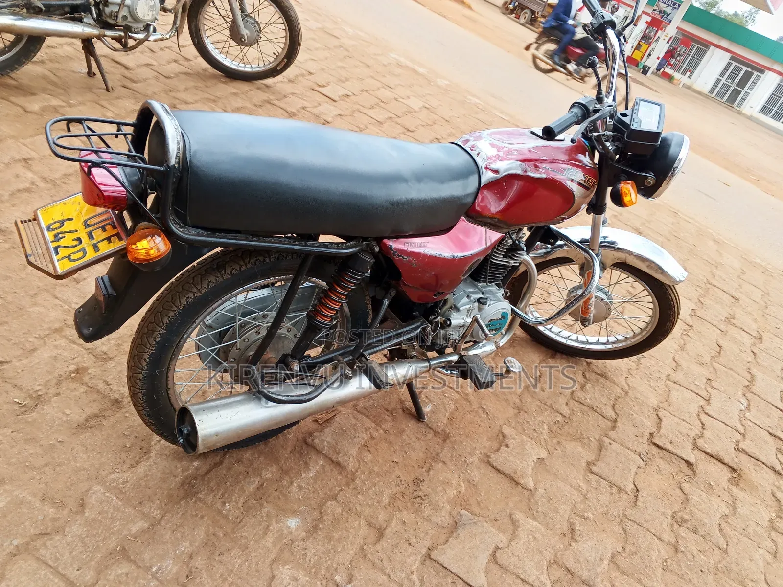 Bajaj Boxer 100 2018 Red