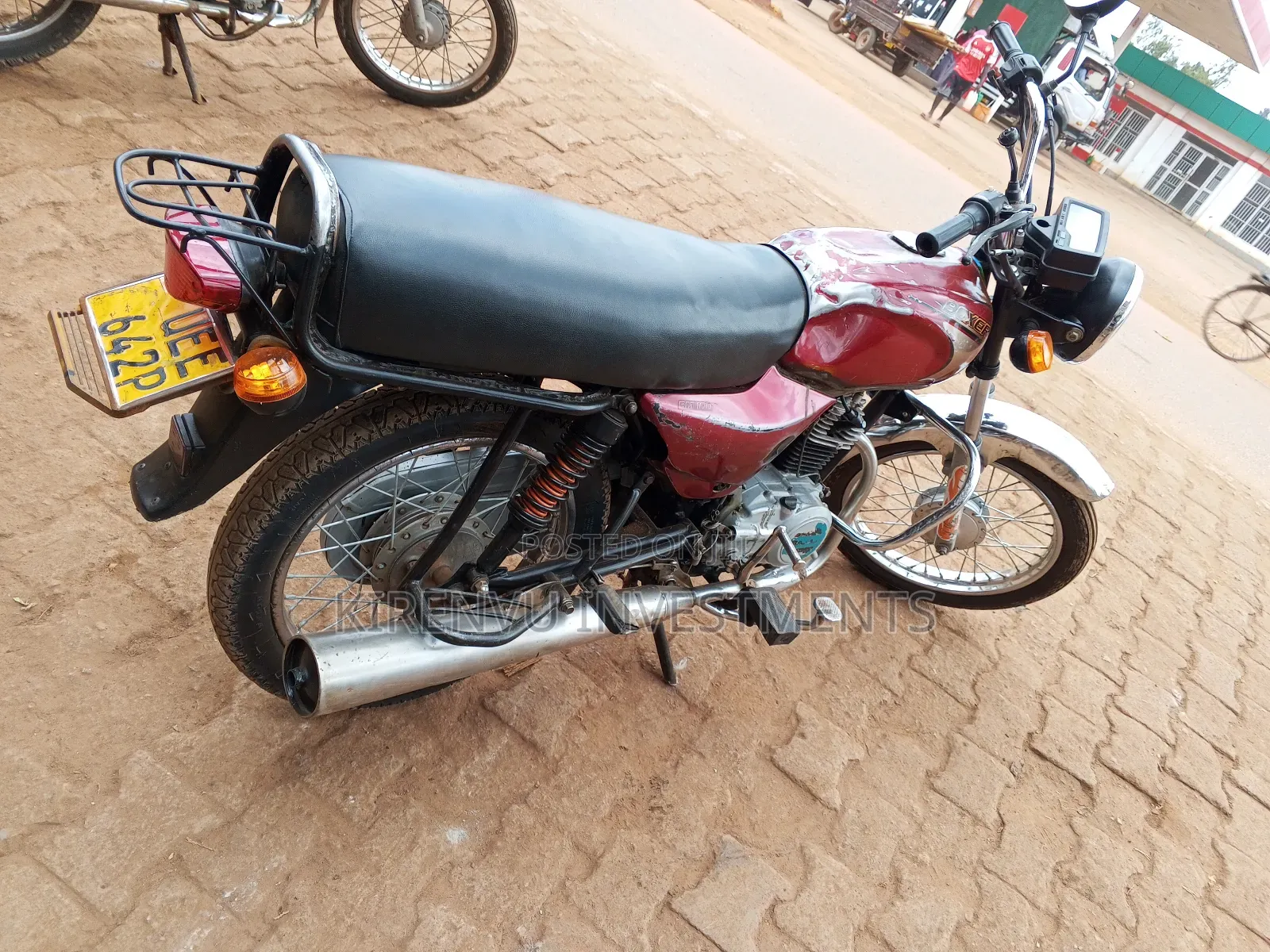 Bajaj Boxer 100 2018 Red
