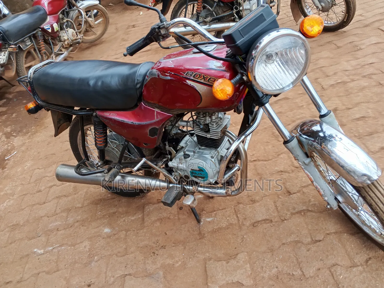 Bajaj Boxer 100 2018 Red