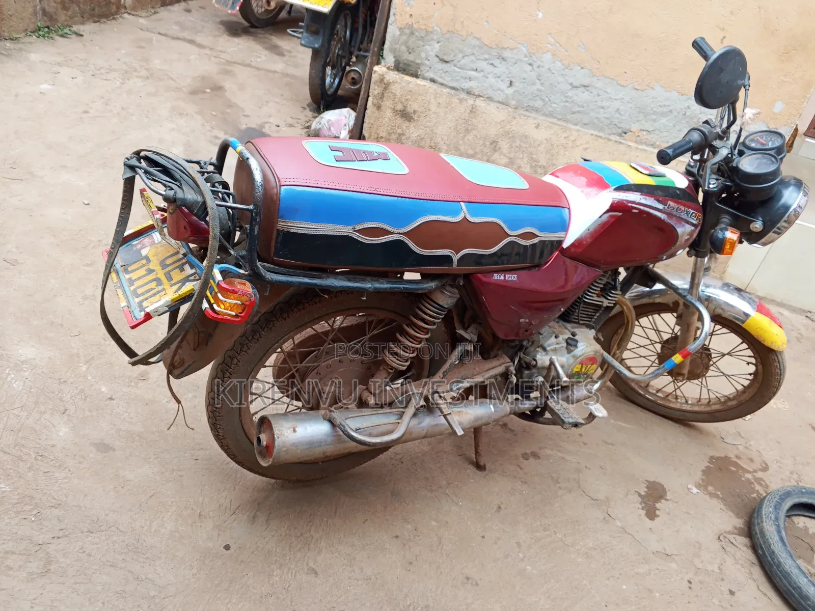 Bajaj Boxer 2018 Red