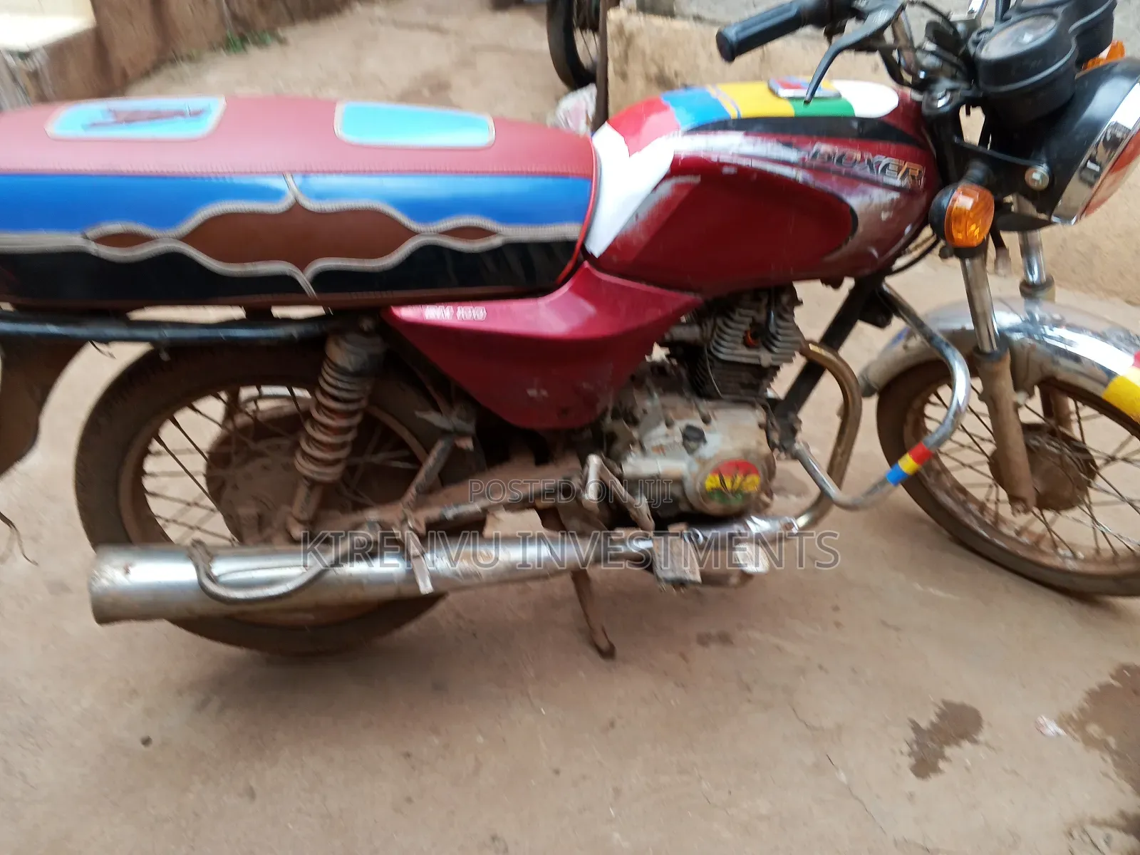Bajaj Boxer 2018 Red