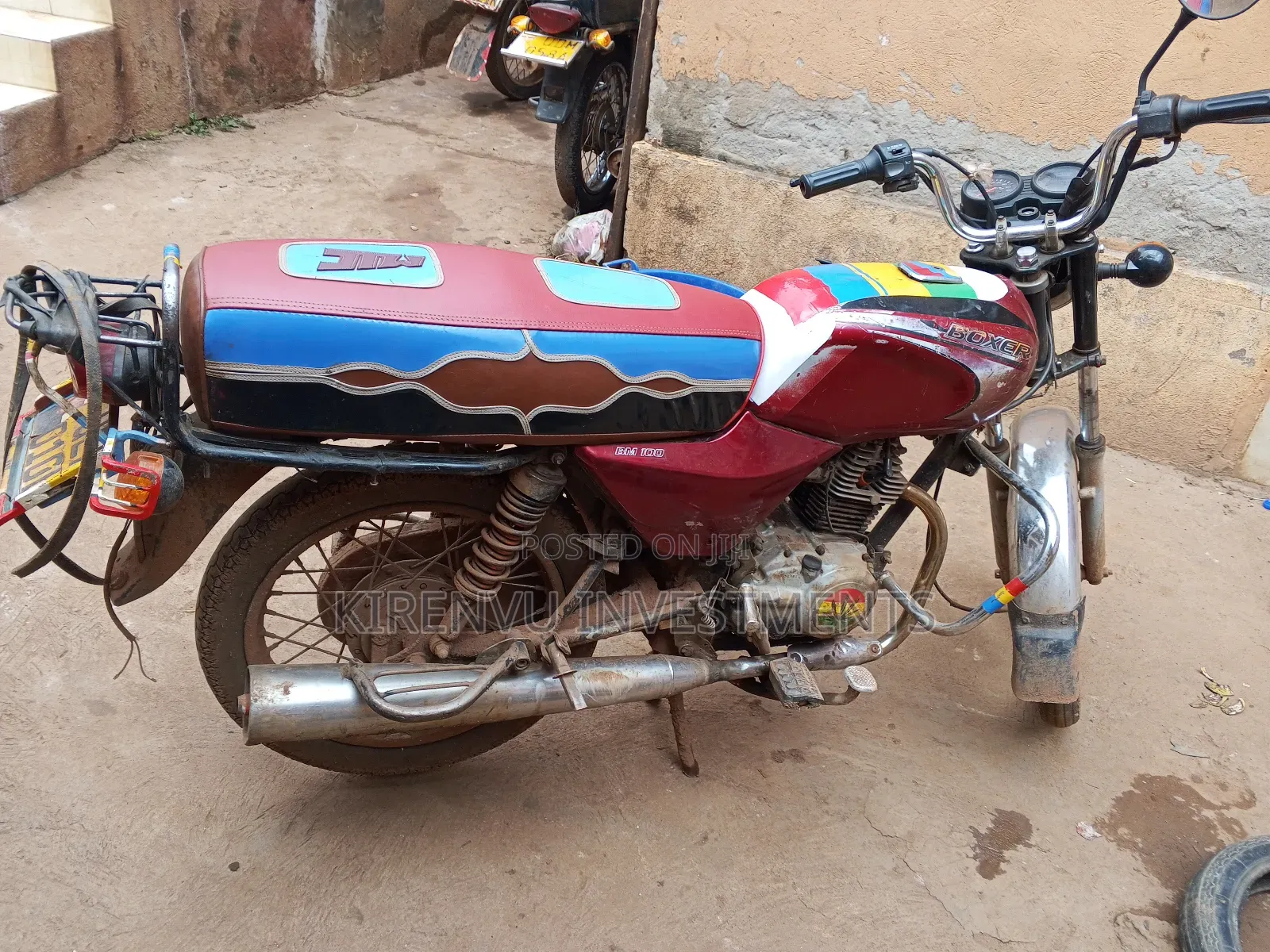 Bajaj Boxer 2018 Red