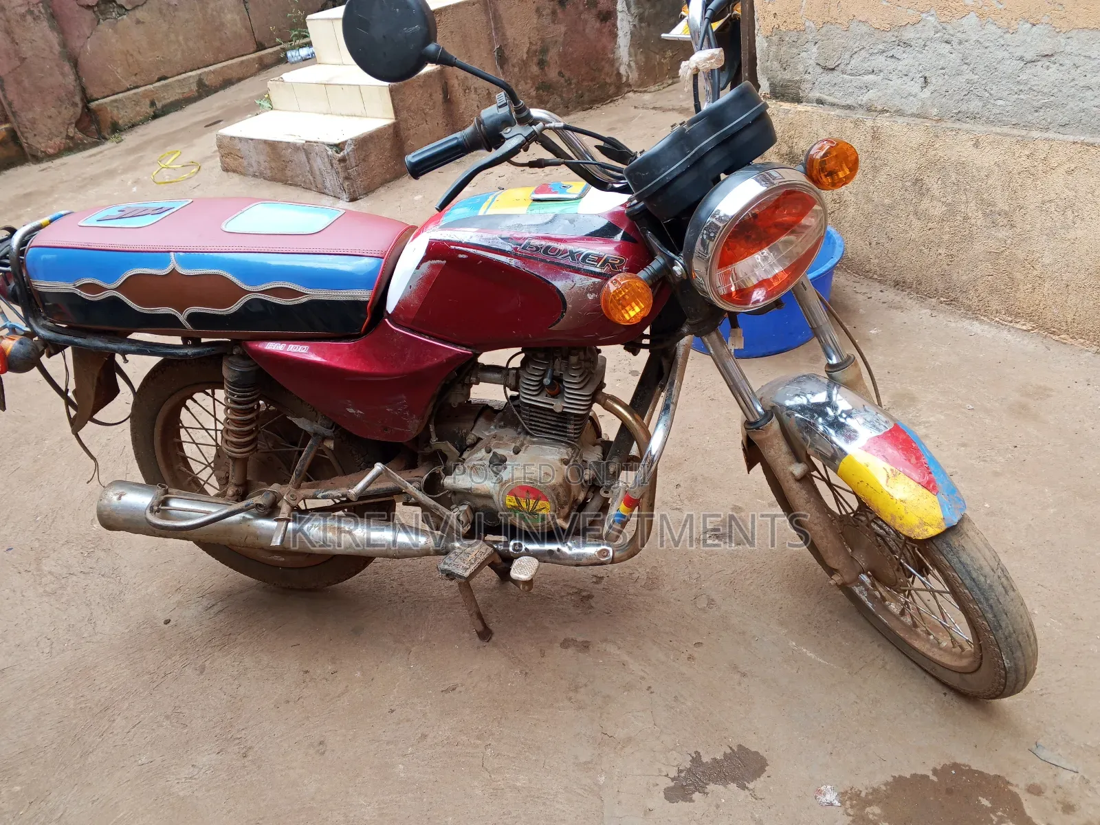 Bajaj Boxer 2018 Red