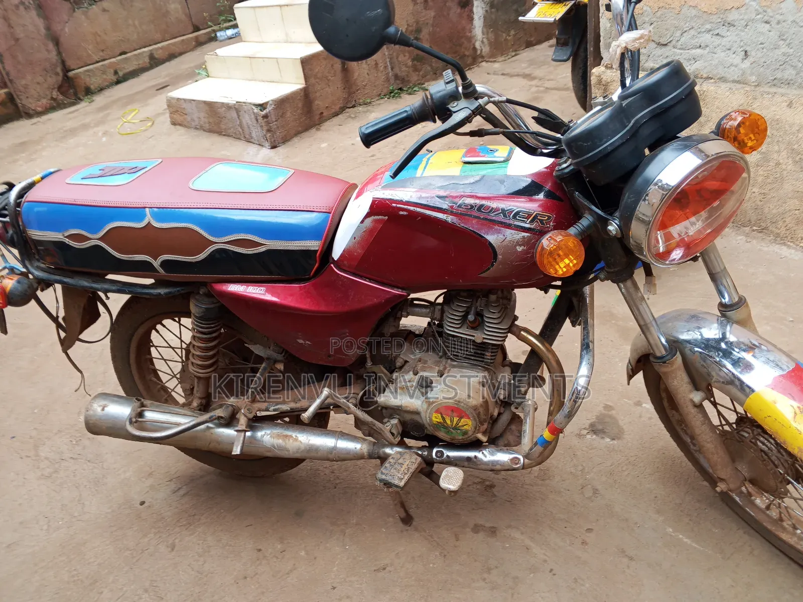 Bajaj Boxer 2018 Red