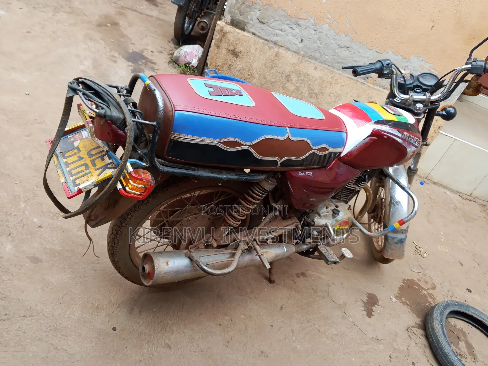 Bajaj Boxer 2018 Red