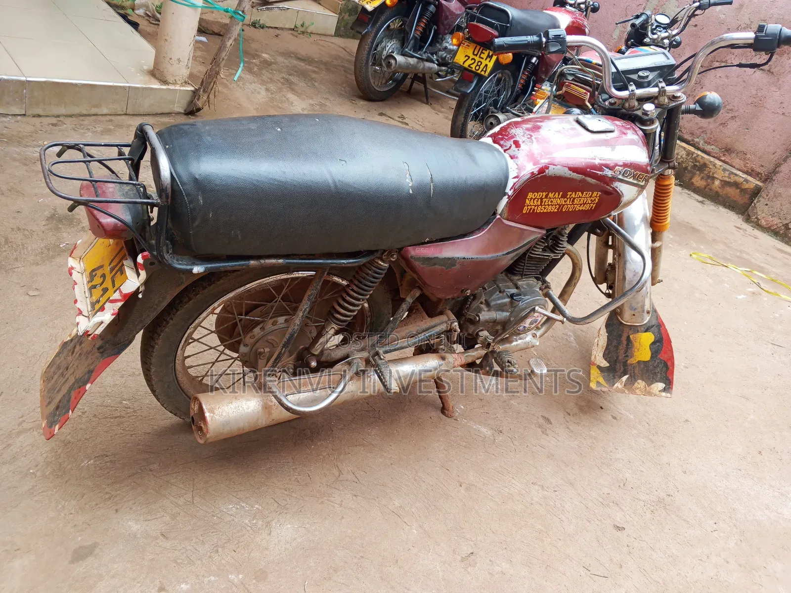 Bajaj Boxer 2017 Red