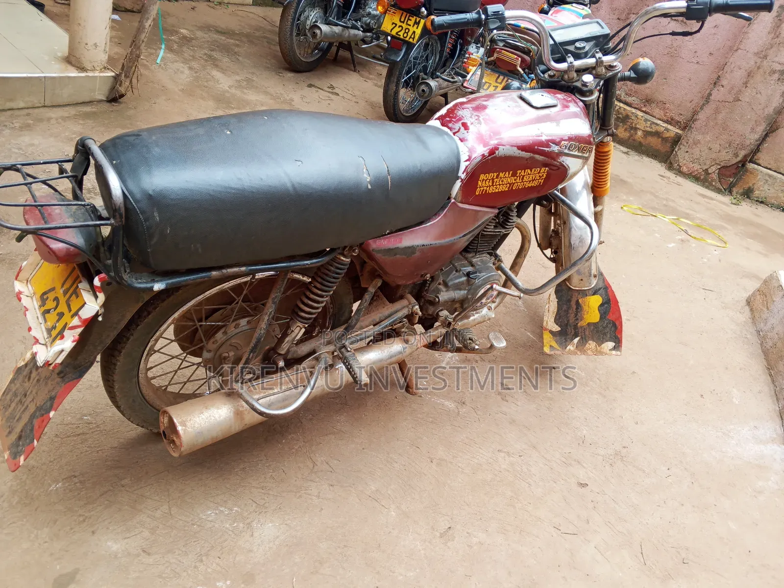 Bajaj Boxer 2017 Red