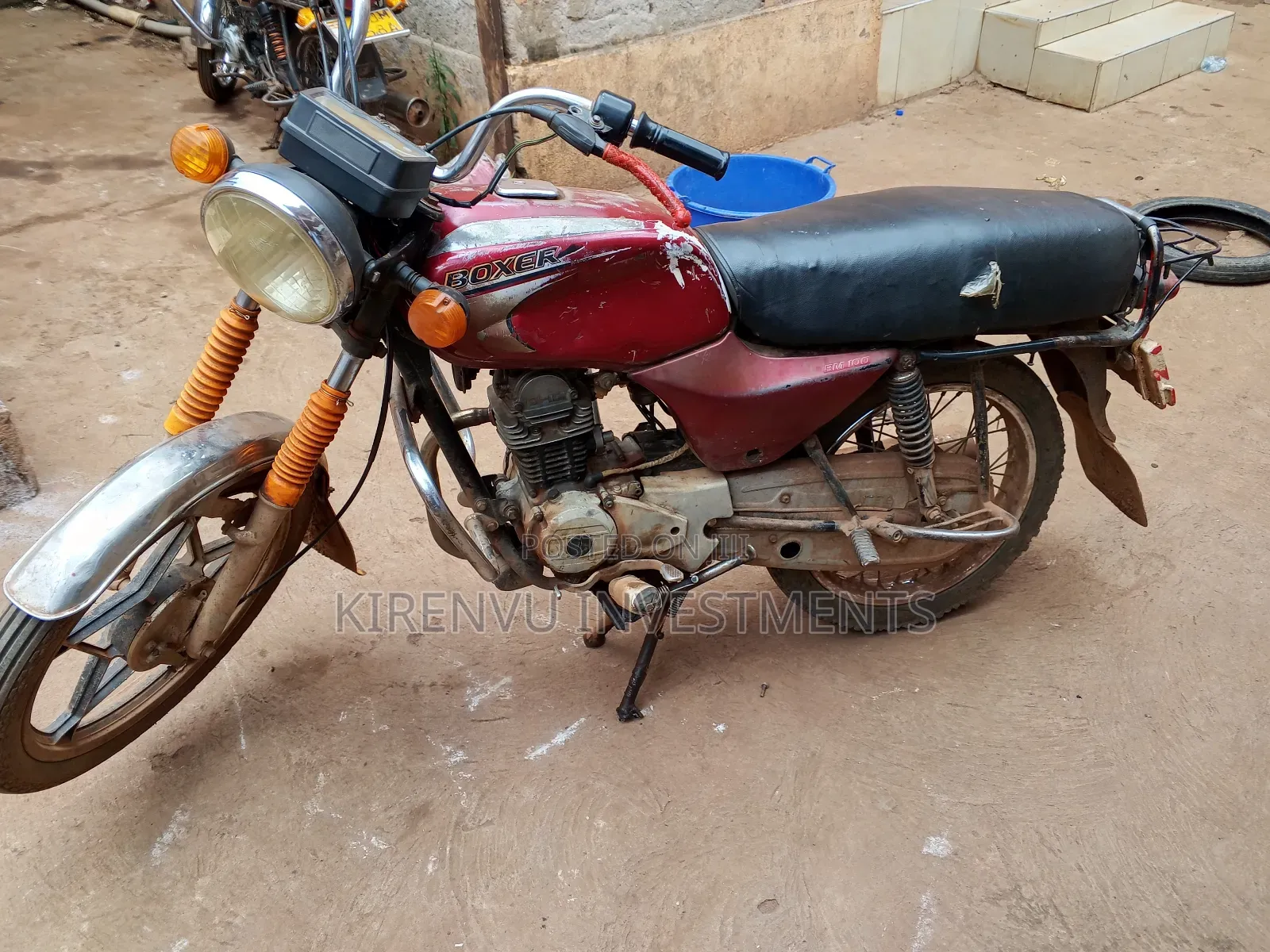 Bajaj Boxer 2017 Red