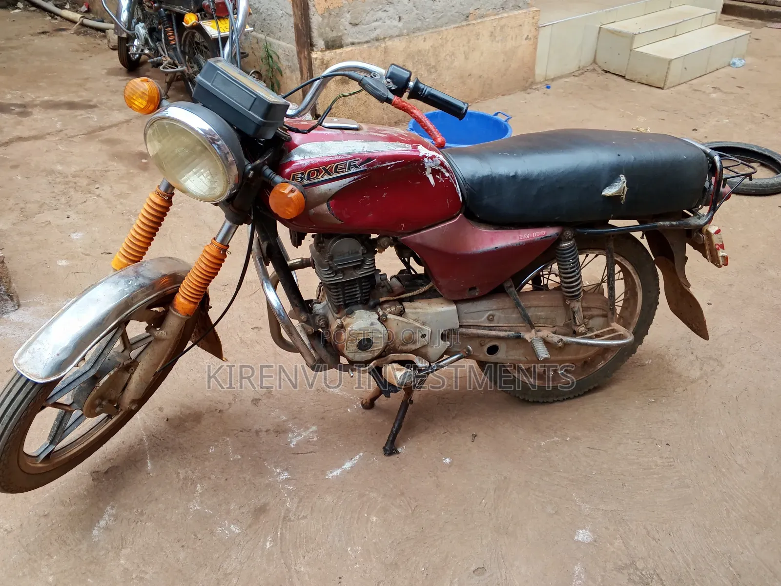 Bajaj Boxer 2017 Red