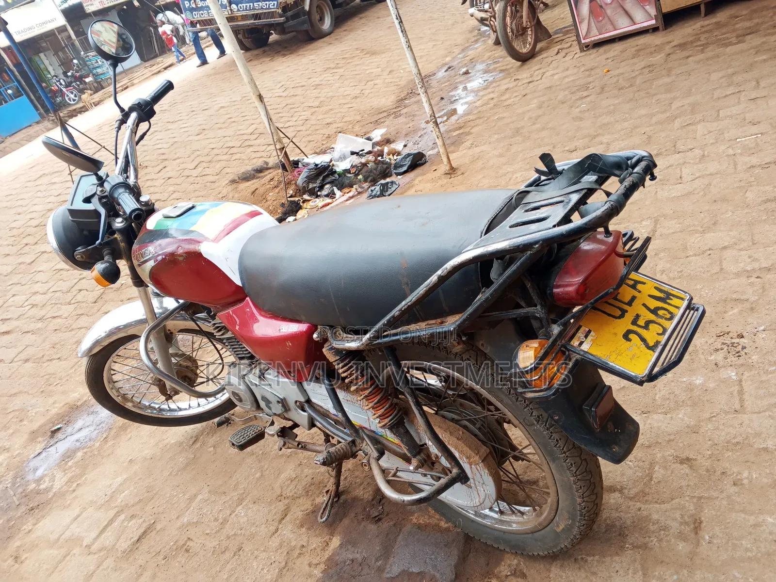 Bajaj Boxer 100 2017 Red