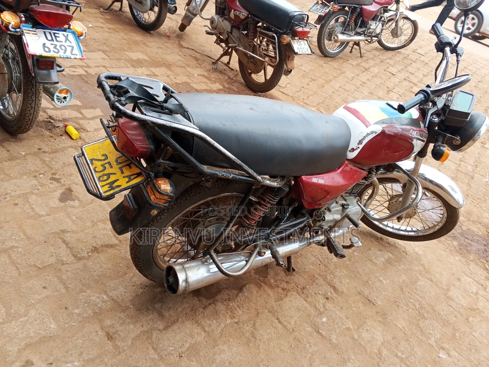 Bajaj Boxer 100 2017 Red