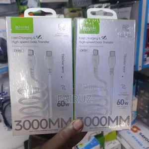 60w Fast Charging and High Speed Data Transfer Usb-C to Usb-C