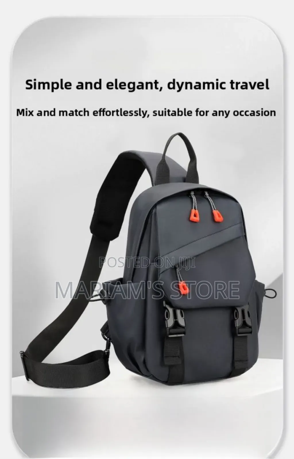 Celora Sling Backpack Is a Versatile Black Tactical Bag