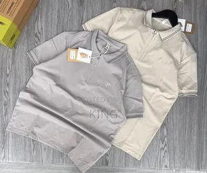 Ribbed Sleeve Polo Shirt