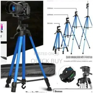 Heavy-duty Lightweight Tripod With Phone Clip Bag