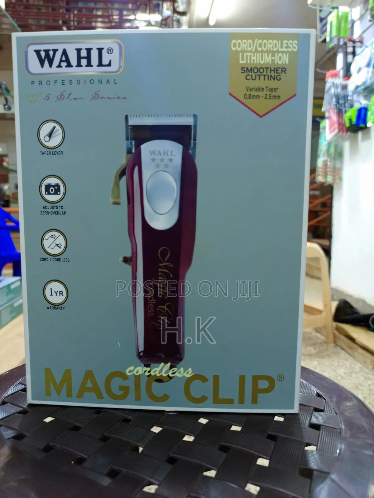 Wahl Professional 5-Star Series Cordless Magic Clip Hair Clipper